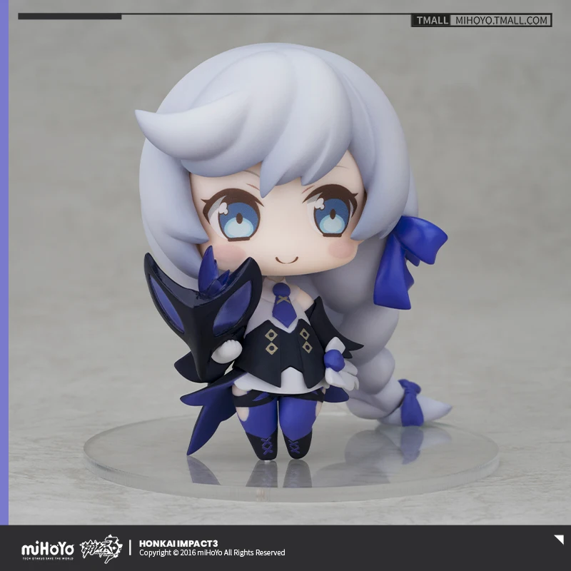 

Honkai Impact 3 Anime Kallen Figure Q-version Figma miHoYo Official genuine version Kawaii Model Doll Toy Desktop Ornament Gifts