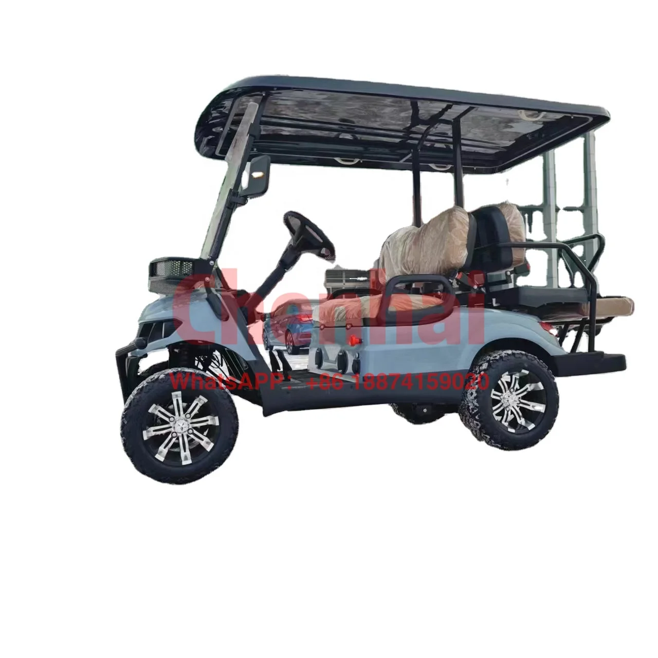 Street Legal Brand New Hot Sale Farm Utility Lead-acid golf cart 4 seater 5kW Lithium Battery Buggy Golf Car Electric Golf Carts