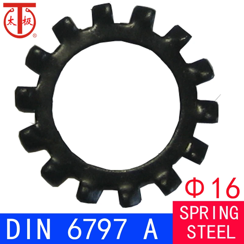 

( 16 ) DIN6797.A Lock washers external teeth(Toothed lock washers Type A,with external teeth) 100 pieces/lot