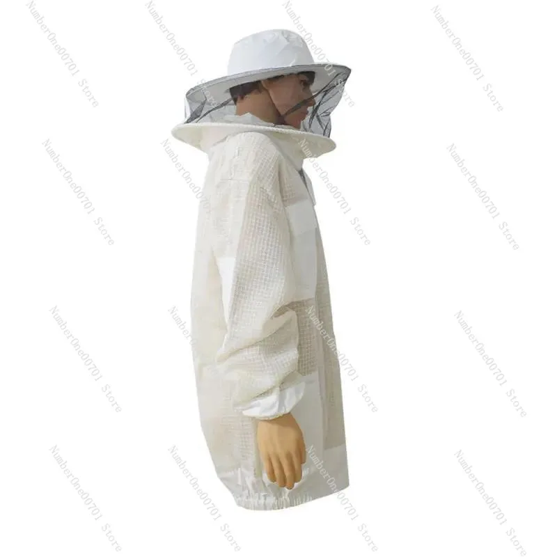 outils-pour-l'apiculture-combinaison-spatiale-a-chapeau-rond-connecte-en-maille-a-trois-couches-veste-combinaison-de-protection-pour-l'apiculture-combinaison-anti-abeilles-fendue