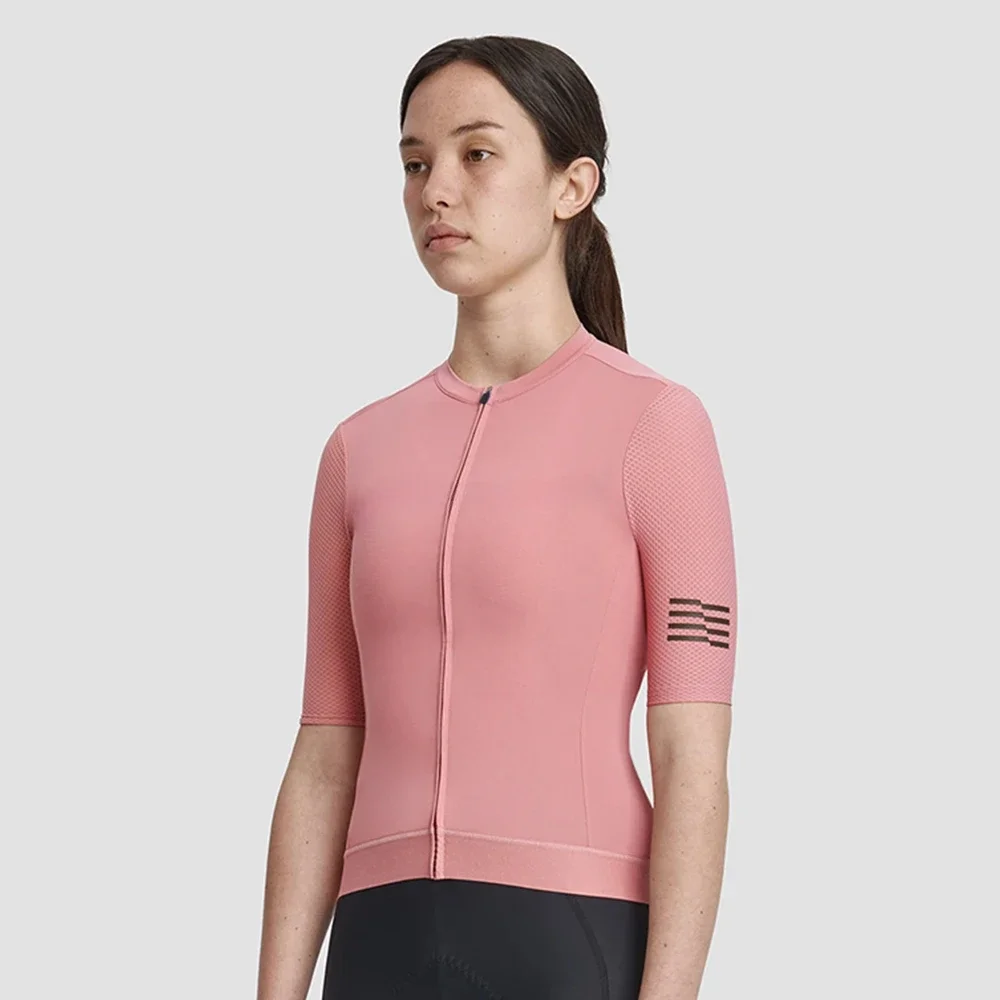 2023 mujeres verano Pro transpirable ciclismo Jersey transpirable manga corta bicicleta camisas bicicleta cómoda