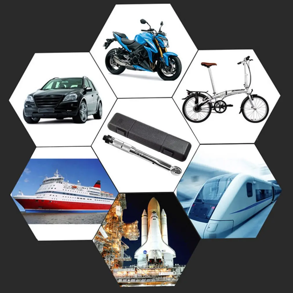 Imagem -02 - Chave de Torque Catraca 525nm Alta Precisão Catraca Ajustável Unidade Quadrada Casa Reparação Bicicletas Ferramentas Manuais Chave Inglesa
