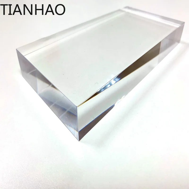 Clear Acrylic Large Rectangle Cylinder Curved Acrylic Aquarium Fish Tank Household