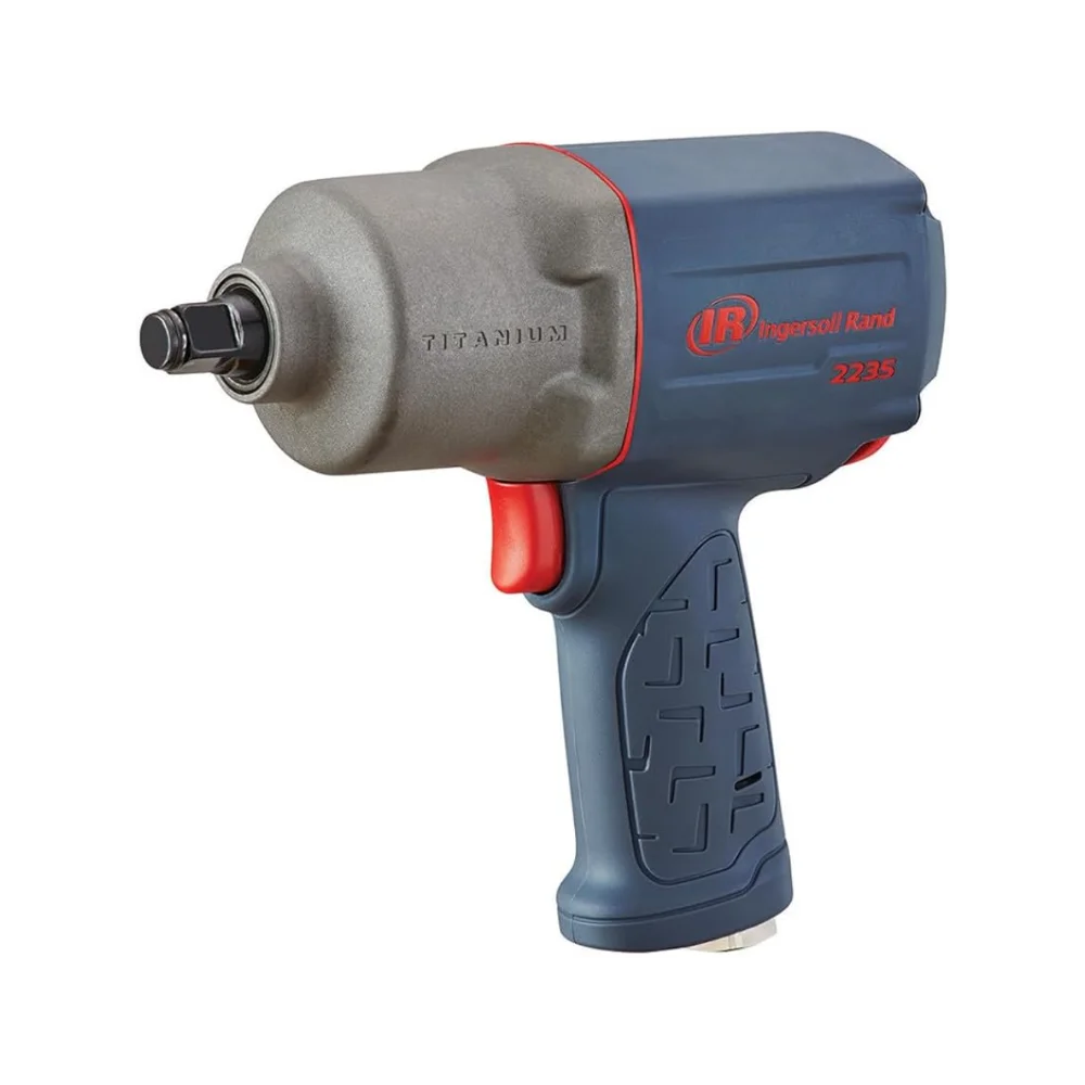 

Ingersoll Rand 2235TiMAX 1/2” Drive Air Impact Wrench – Lightweight 4.6 lb Design, Powerful Torque Output Up to 1,350 ft-lbs