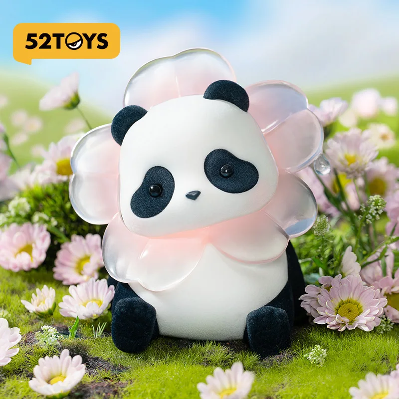 

52TOYS Panda Roll Baby Panda Limited Spring Flower YaYa Figure Collectible Trendy Toy Desk Ornament Home Decoration Gift