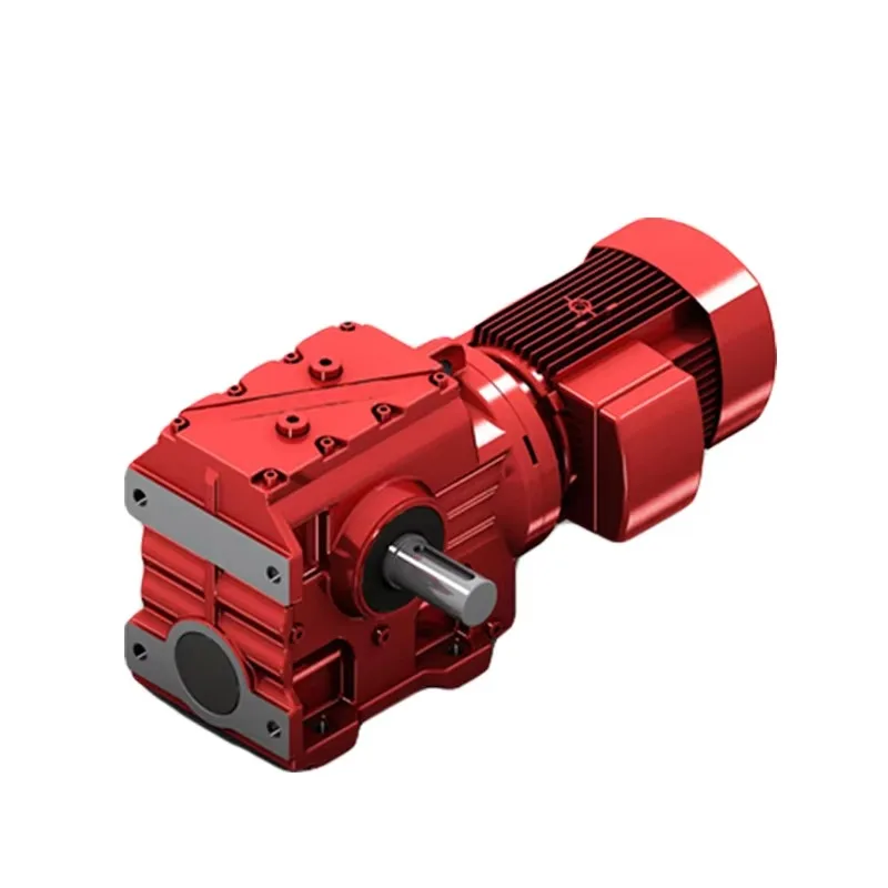 NBS سلسلة محرك معشق 1.5kw دودة علبة التروس حلزونية الزاوية اليمنى علبة التروس مخفض السرعة للآلات الزراعية