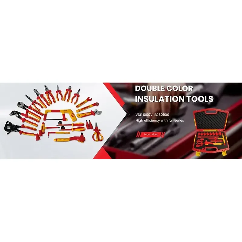 S671-08 SFREYA VDE 1000V Insulated Insulation Tools case Double Color 8pcs Phillips and Slotted Screwdriver Set Kit