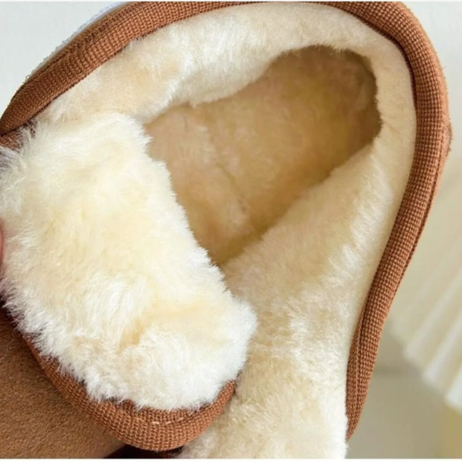 Children Snow Boots Girls Leather Thick Plush Winter Boots Boys Girl Wearable Soft Sole Casual Cotton Shoes Size 17-30 Infant