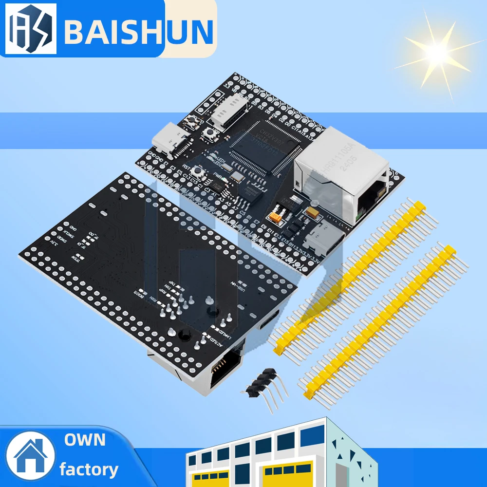 CH32V307VCT6 Development Board RISC-V Core Support RT-Thread Onboard 32-bit RISCV Controllers Support RT-Threads For Arduino