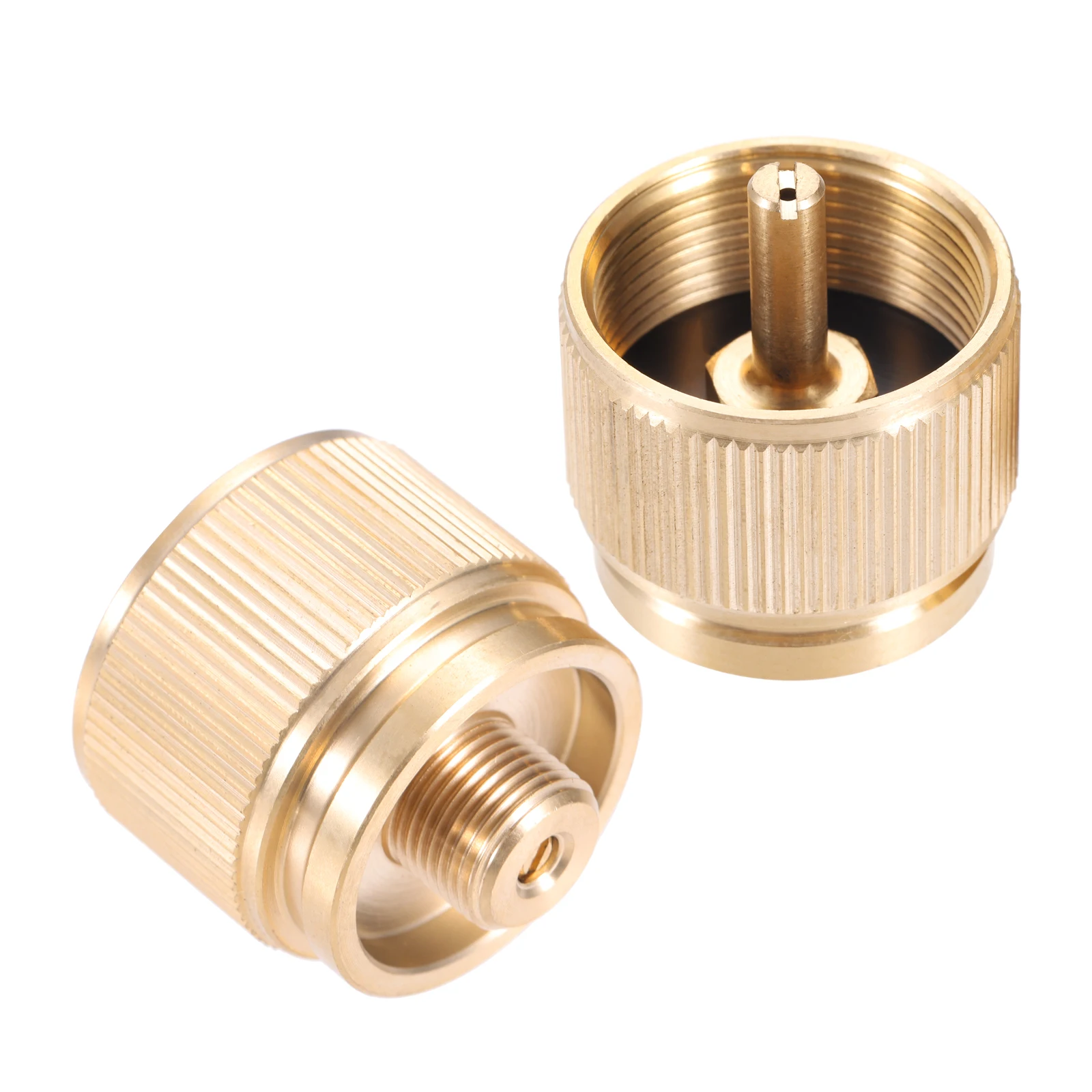 2Pcs Propane Gas Camping Stove Adapter Suitable for Camping Stove EN417 Bottle 1