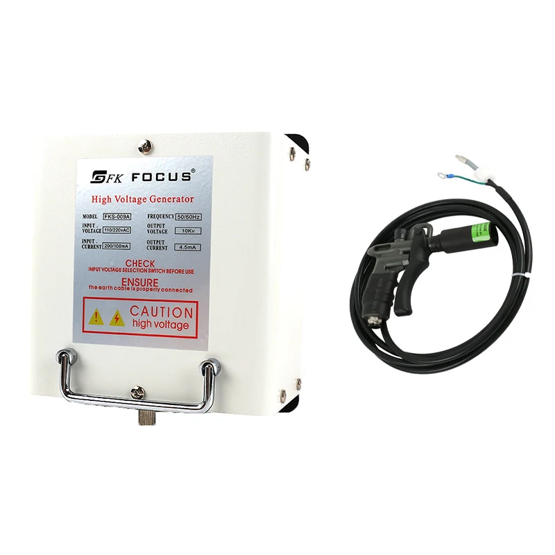 

FS009 Источник питания для генератора ионизатора высокого напряжения + SL-004C Ионизирующий воздуходувка Ионизирующее оборудование для устранения статического воздуха