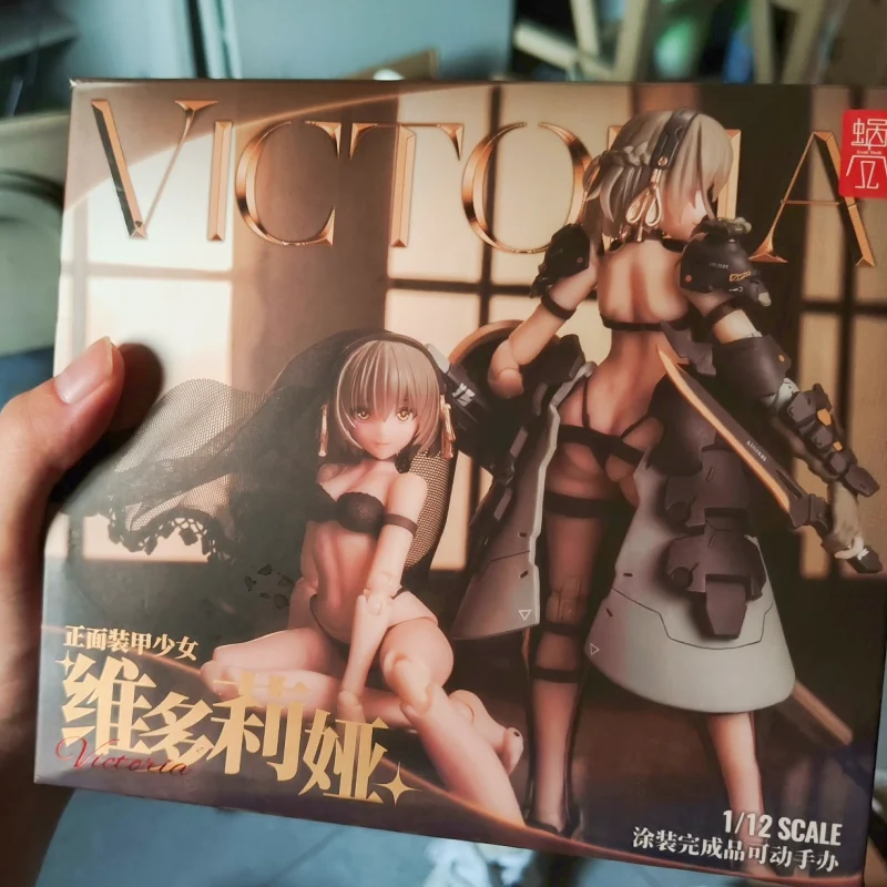 Original Snail shell Front Armored Girl Victoria 1/12 Anime Figure Mobile Machine Collection Desktop Decoration Model Toy Gift