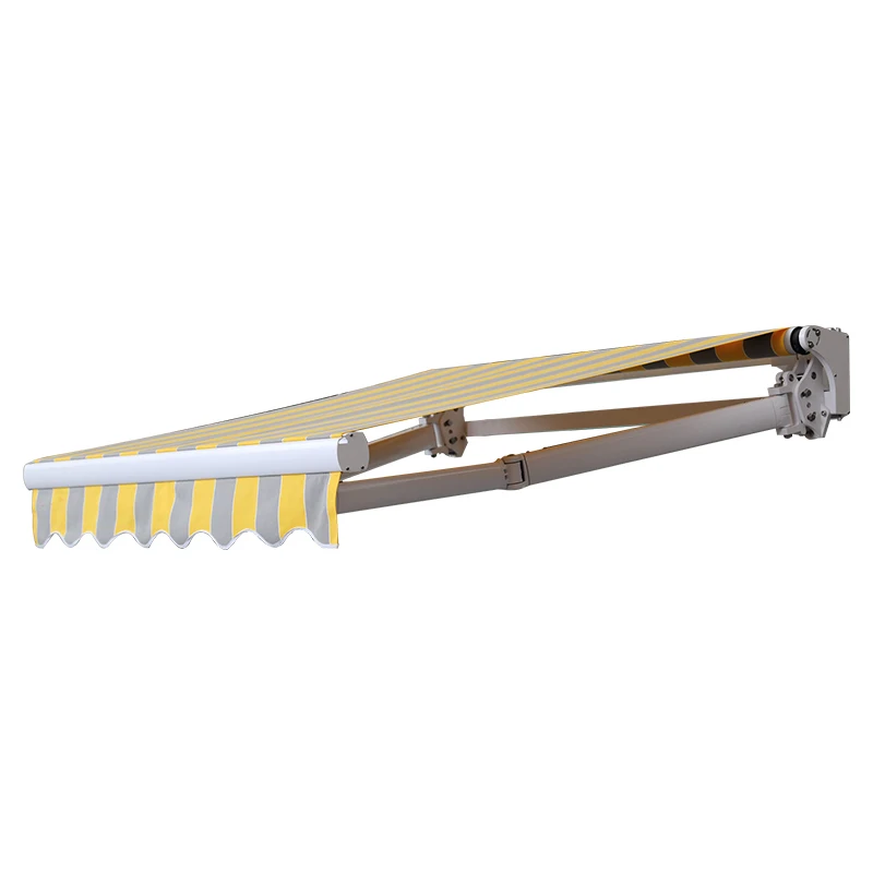 Wholesale Outdoor Sunshade Heavy Duty Electric Aluminum Motor Retractable Balcony Awning Wholesale Patio Awnings