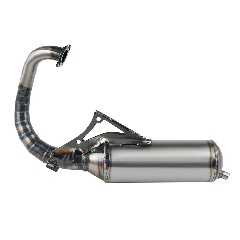 Scooter Exhaust Muffler Pipe For Honda DIO SA50 SR50 SK50 SYM DD50 Kymco ZX DJ Refined DIO -Elite 50cc 46mm~50mm big bore kit