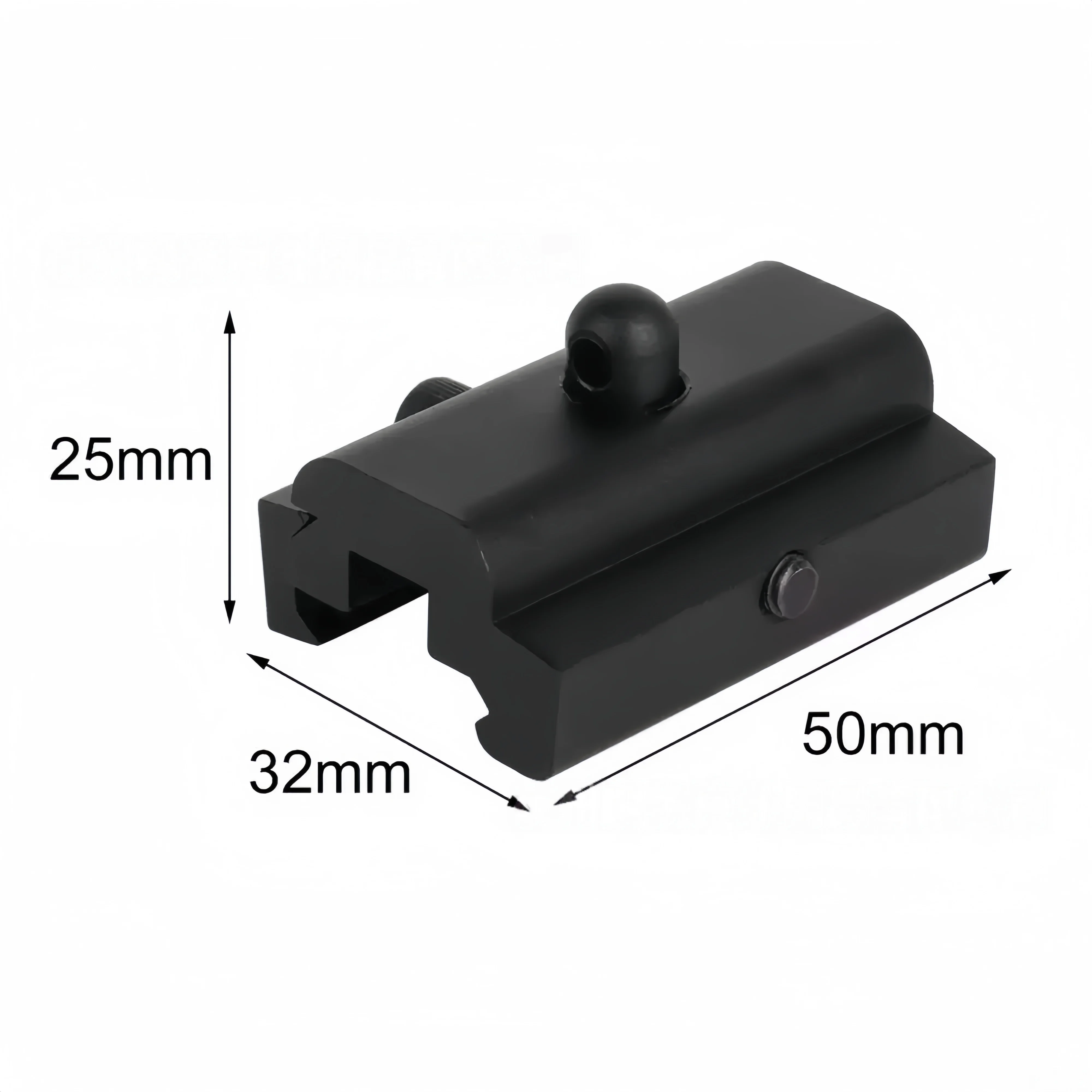 6 Inch Rifle Bipod Mount Adapter Weaver Picatinny Swivel Stud 20mm Connecting Fixtures