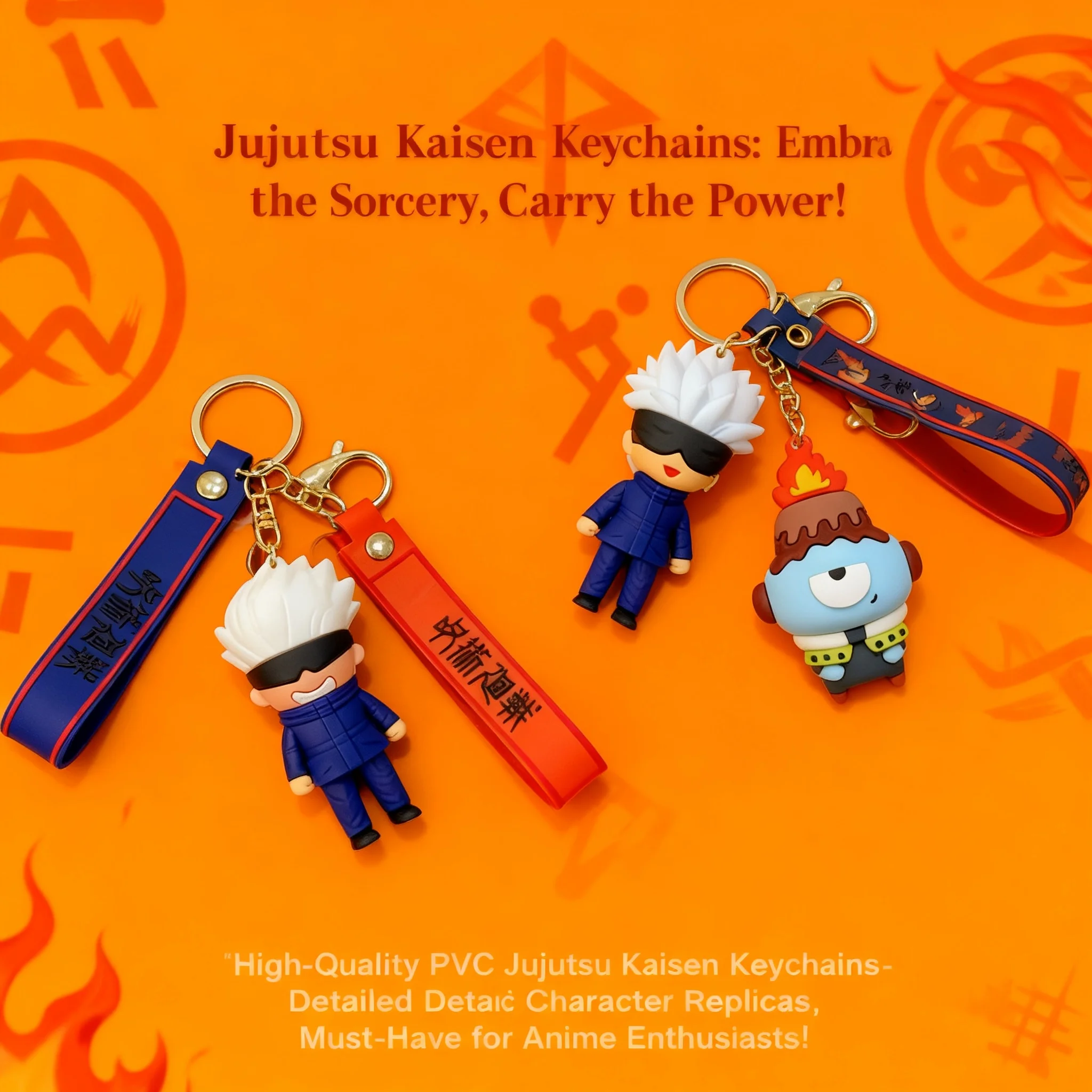 Jujutsu Kaisen Gojo Satoru Itadori Yuji Fushiguro Megumi Llavero Colgante de Peluche de Anime, Figura de Muñeco de Manga Adorable Japonés