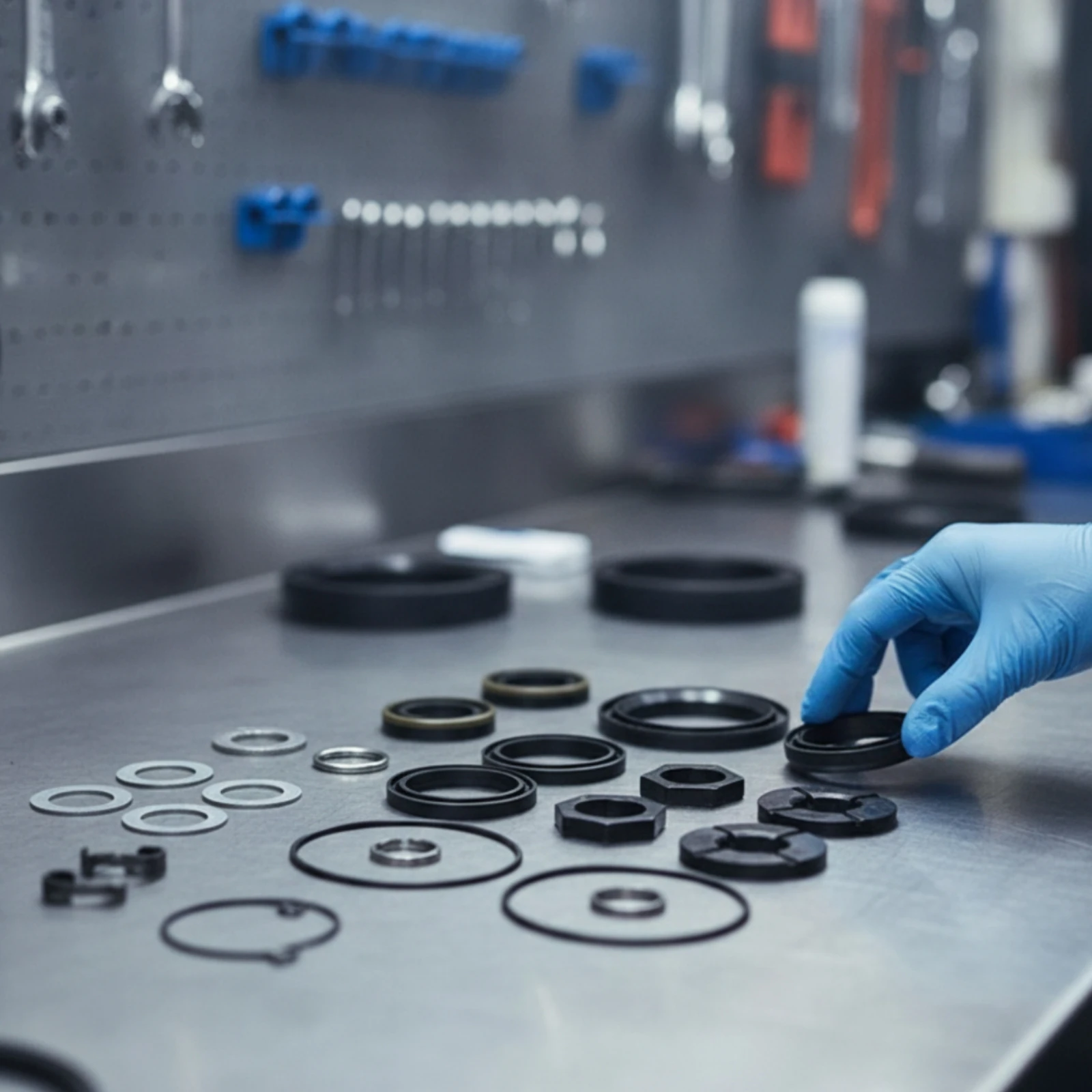 Axle Seal Kit with Needle Bearings Replacement Axle Seal and Bearing Kit Hardware OEM-Quality Practical for Mechanics