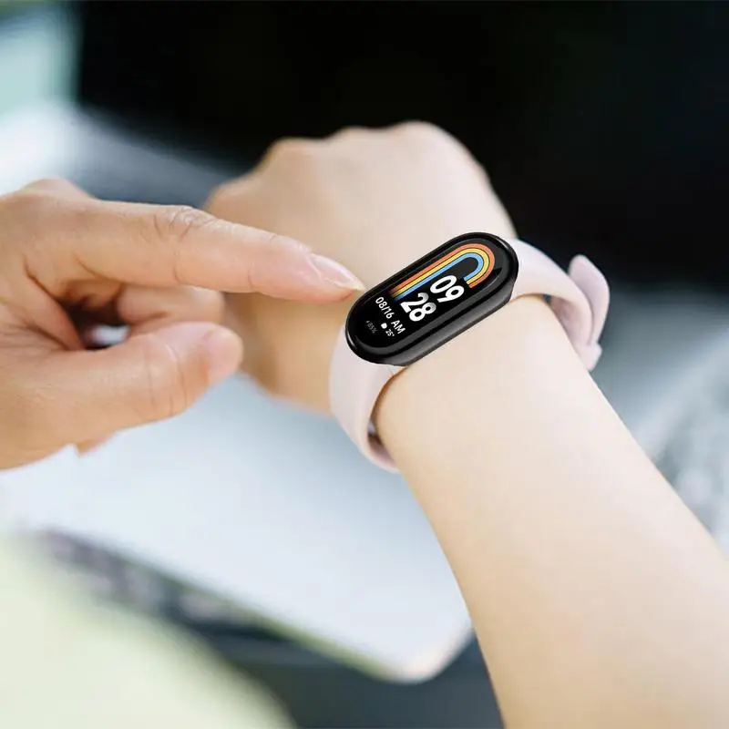 Protective Cover For Xiaomi Mi Band 8 Screen Protector For Miband Smart Watchband Full Protective Cover Case Strap Bracelet