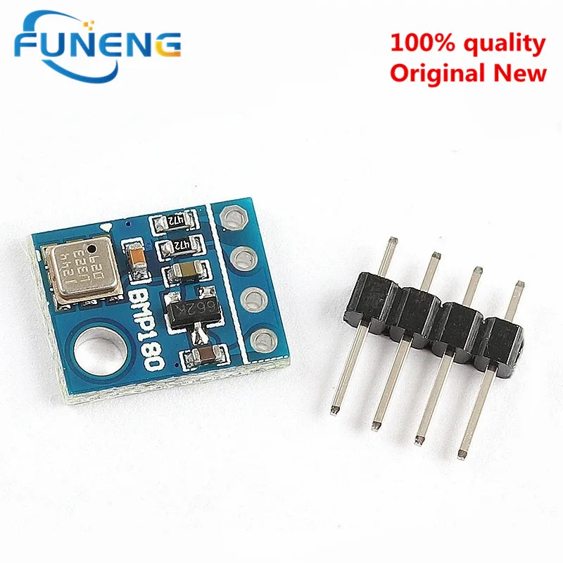 Placa Digital Sensor de Pressão Barométrica, Módulo Compatível com BMP085 para Arduino, GY-68, BMP180, GY68, 10pcs