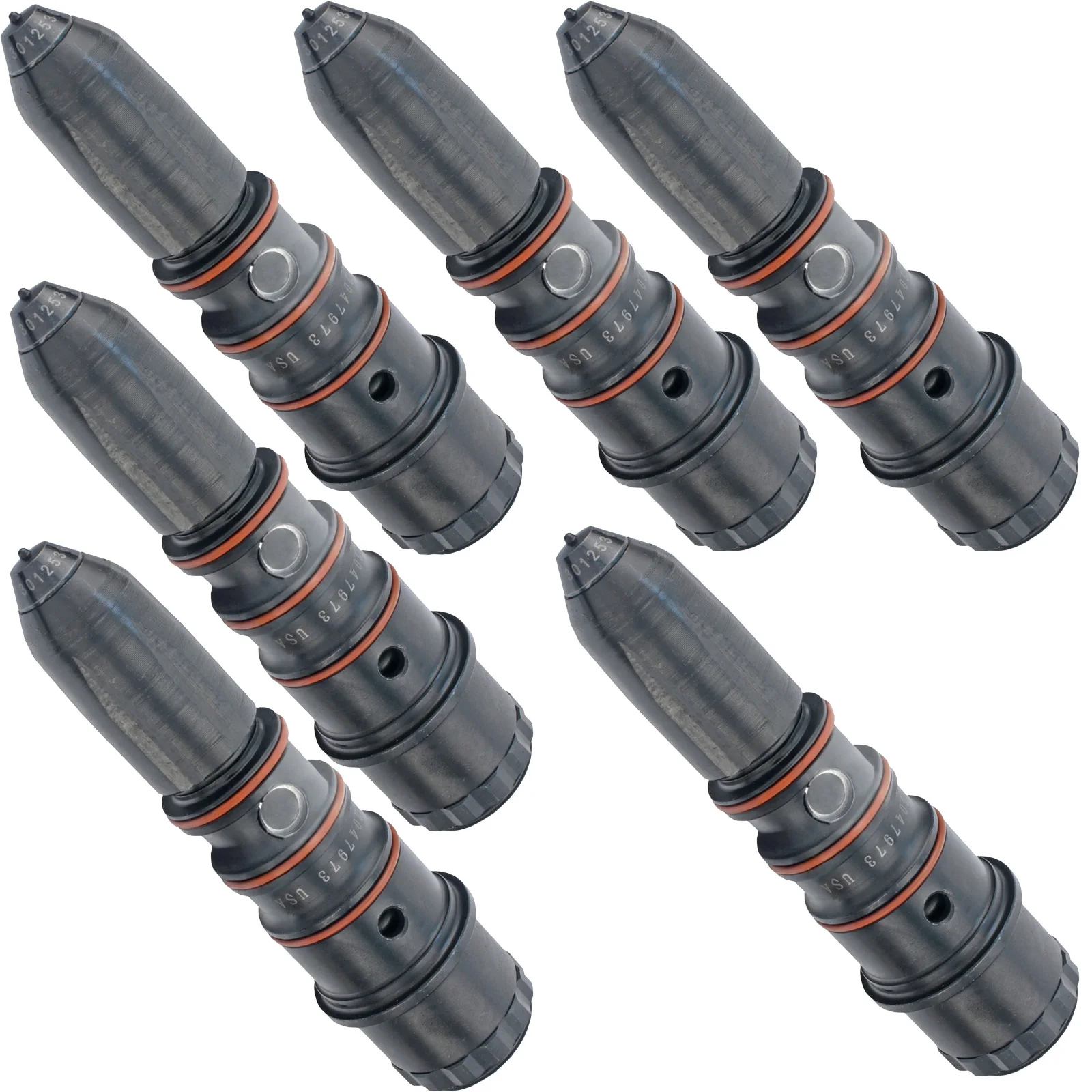 

6 шт. топливных форсунок 14570014 для двигателей Cummins NH855, NT855, NT495, NT743, NTA855, N106