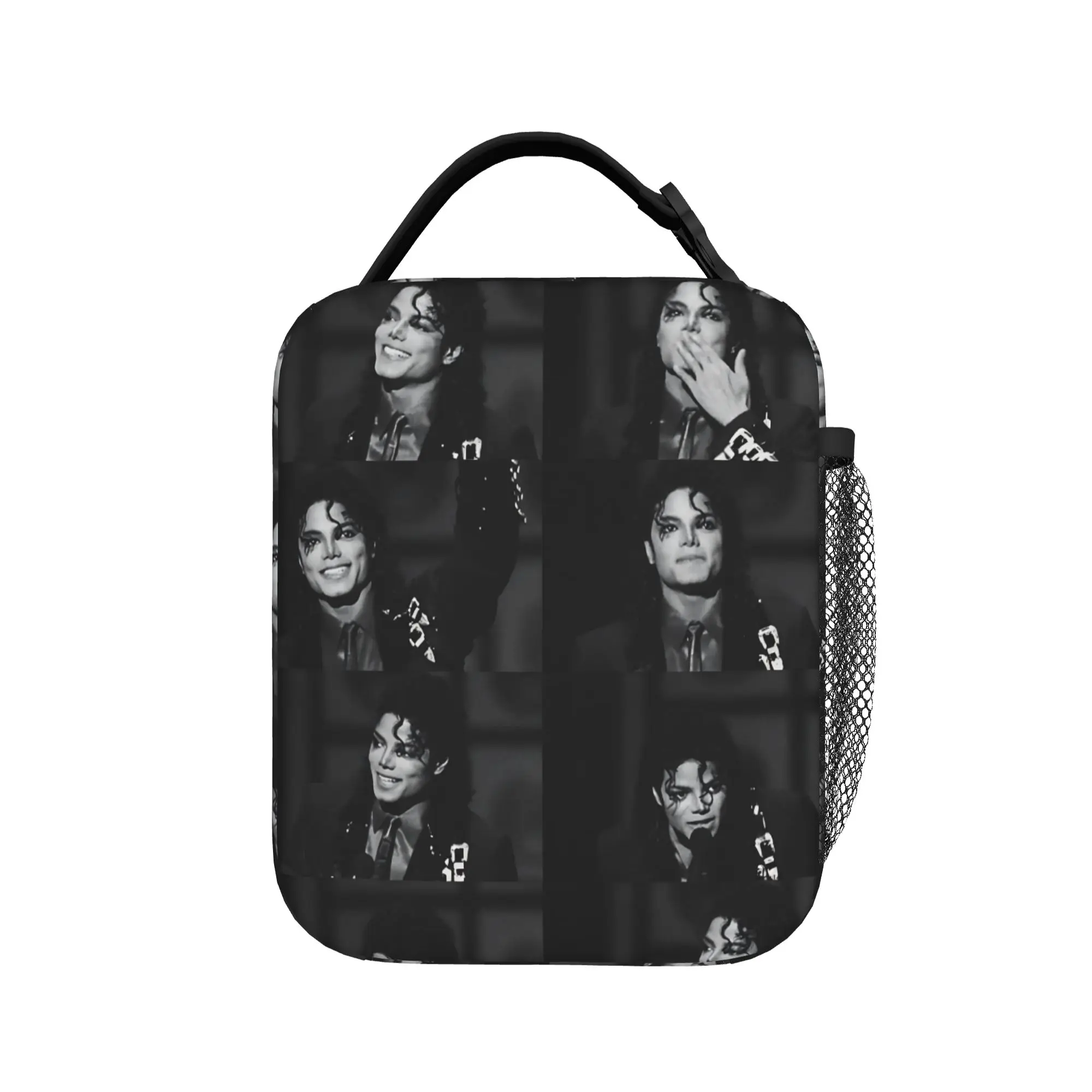 Michaels Jacksons Singer Pop Thermal Insulated Lunch Bags for Travel  Portable Food Container Bags Thermal Cooler Food Box