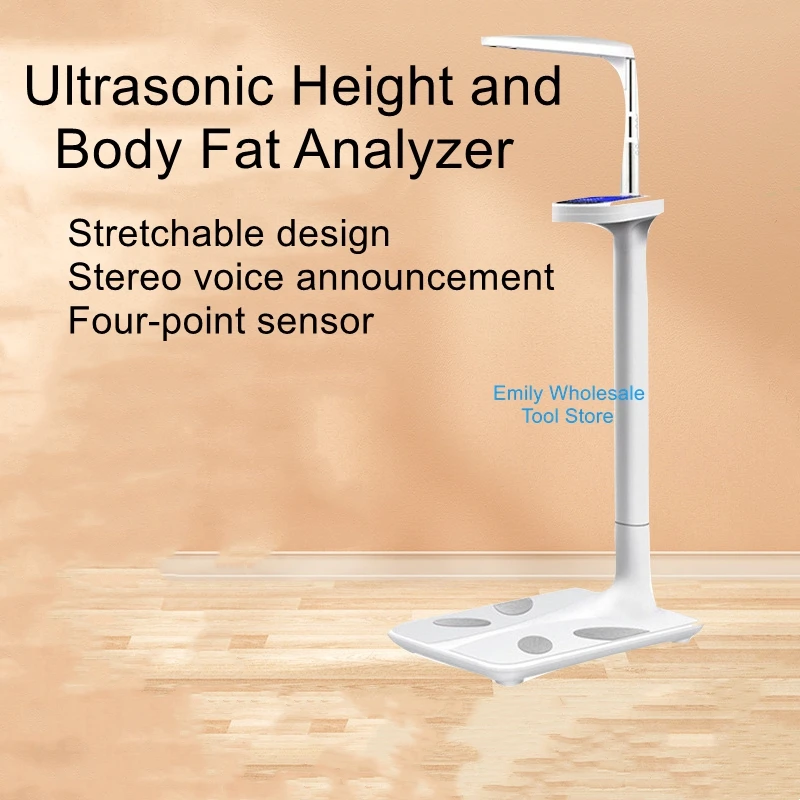 Ultrasonic height and weight scale hospital physical examination measuring instrument all-in-one universal body scale