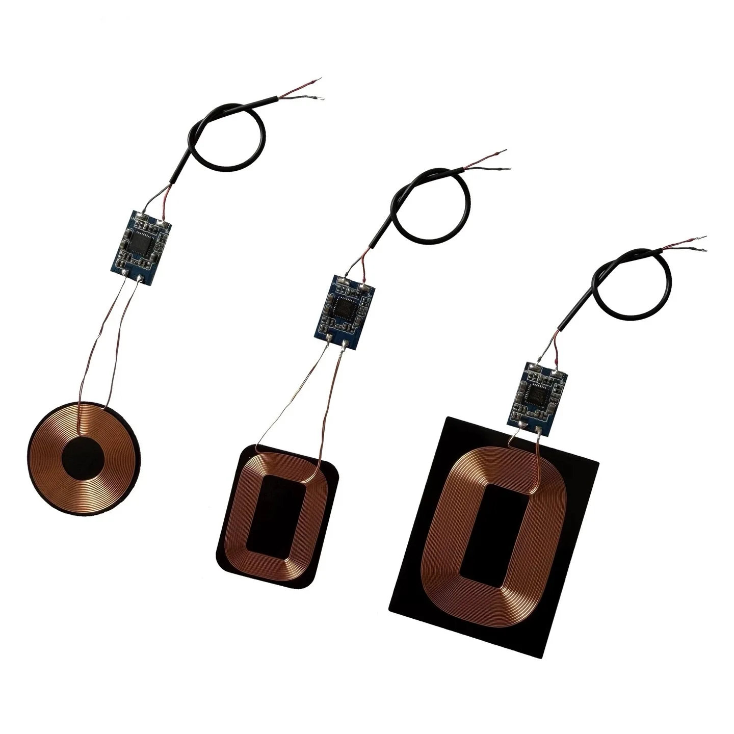 Mini Wireless Charging Receiver Module Small Coil QI Universal Toothbrush Earphones Mouse Modification Product
