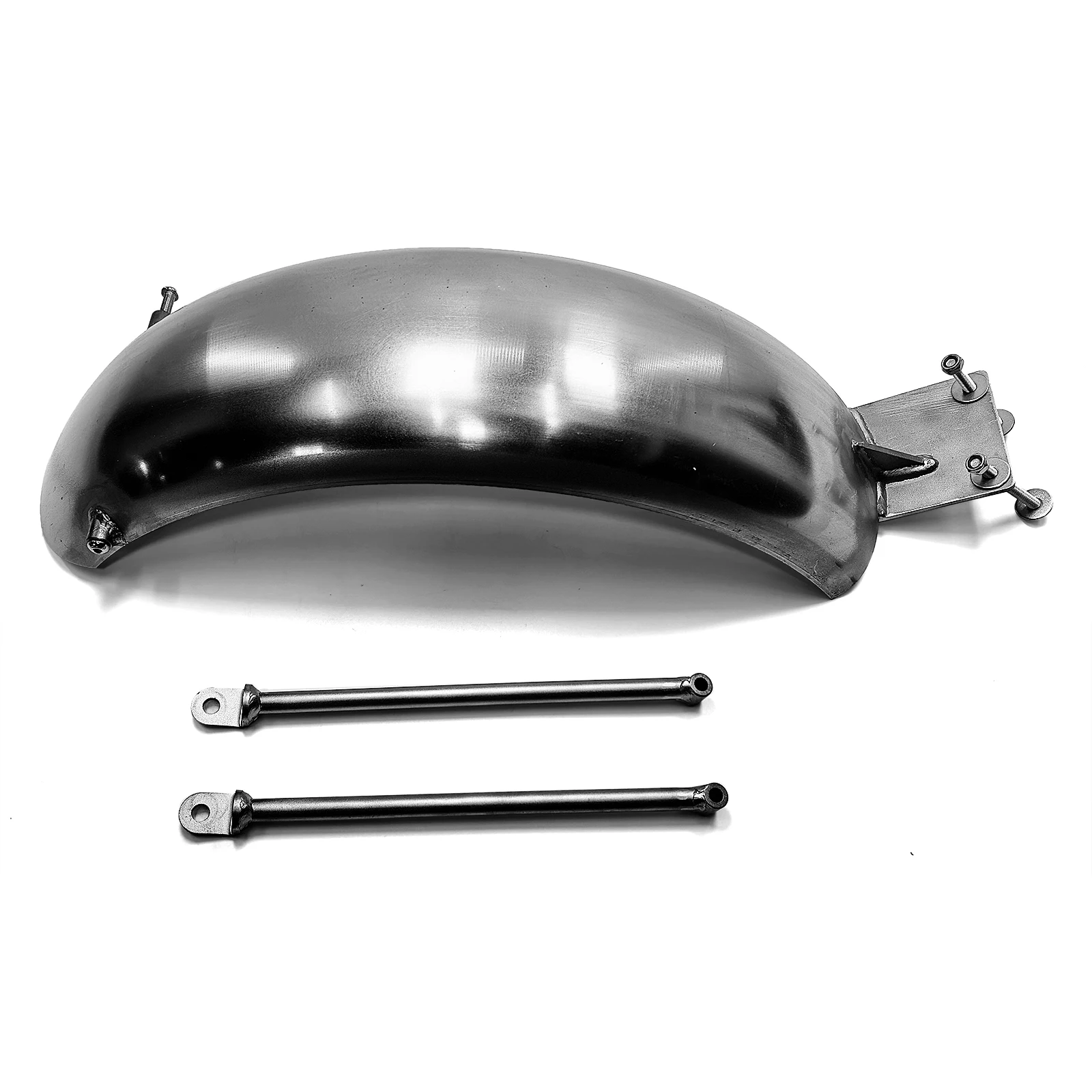 Motorcycle Rear Fender Plate Mudguard Guard Flap Cover Iron W/ Bracket For HONDA VT750 SHADOW 400 750 1997-2003