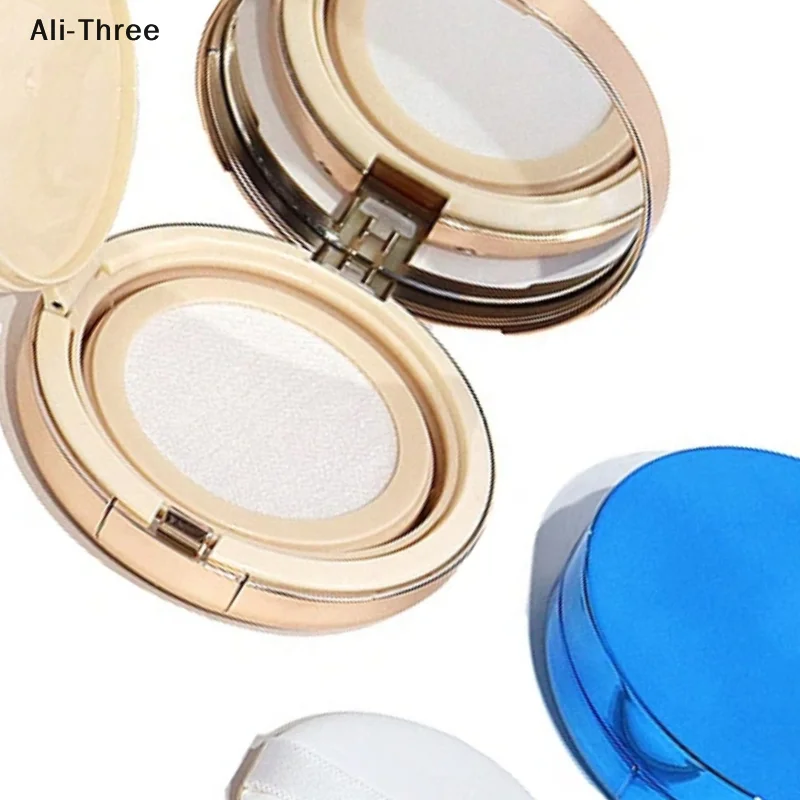 Contenitori per crema BB con scatola vuota per cuscino d'aria da 12 g con soffio di spugna e specchio Accessori per il trucco da viaggio Scatola cosmetica portatile