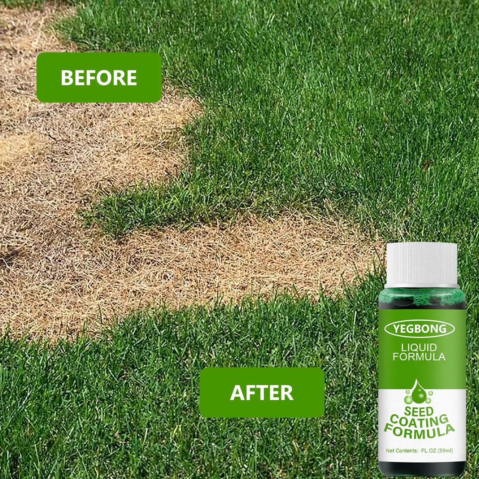 Рисунок 3 - 59 мл жидкий спрей для газона