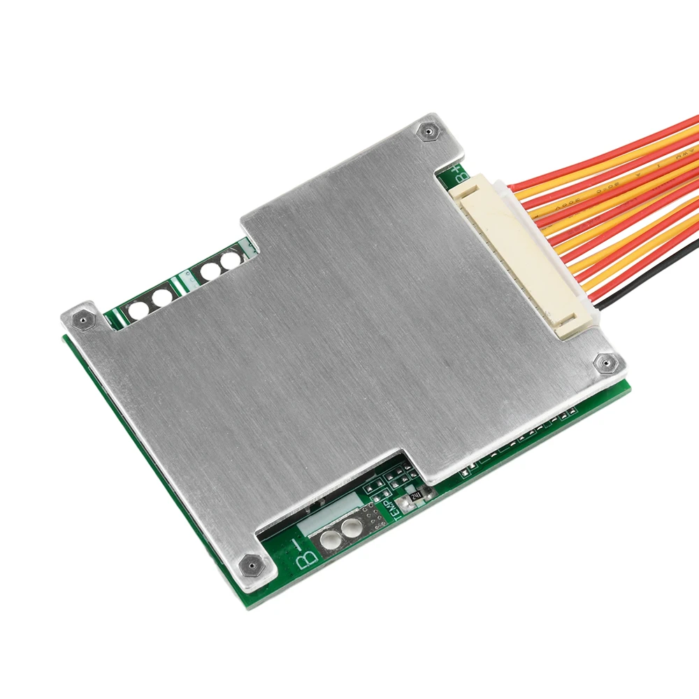 10S 36V/13S 48V BMS mismo puerto/puerto dividido módulo de protección de batería de litio equilibrado Placa de protección de batería de vehículo eléctrico