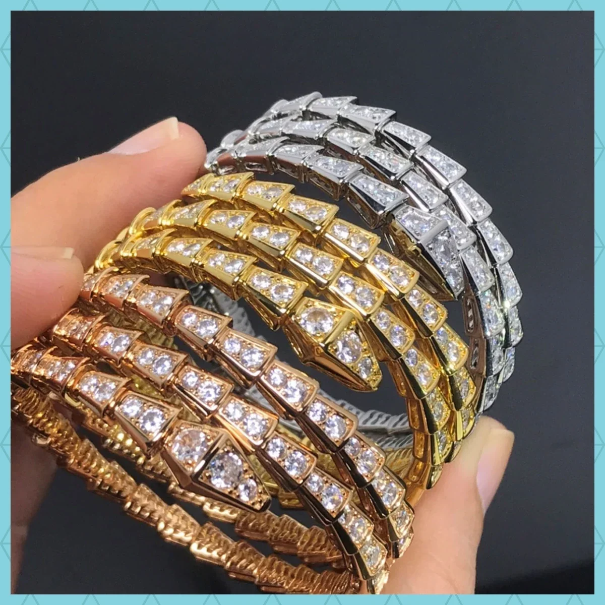 

2025 New Elegant Luxurious High-end and Fashionable 925 Three Circle Starry Sky Bracelet Suitable for Various Occasions Gift