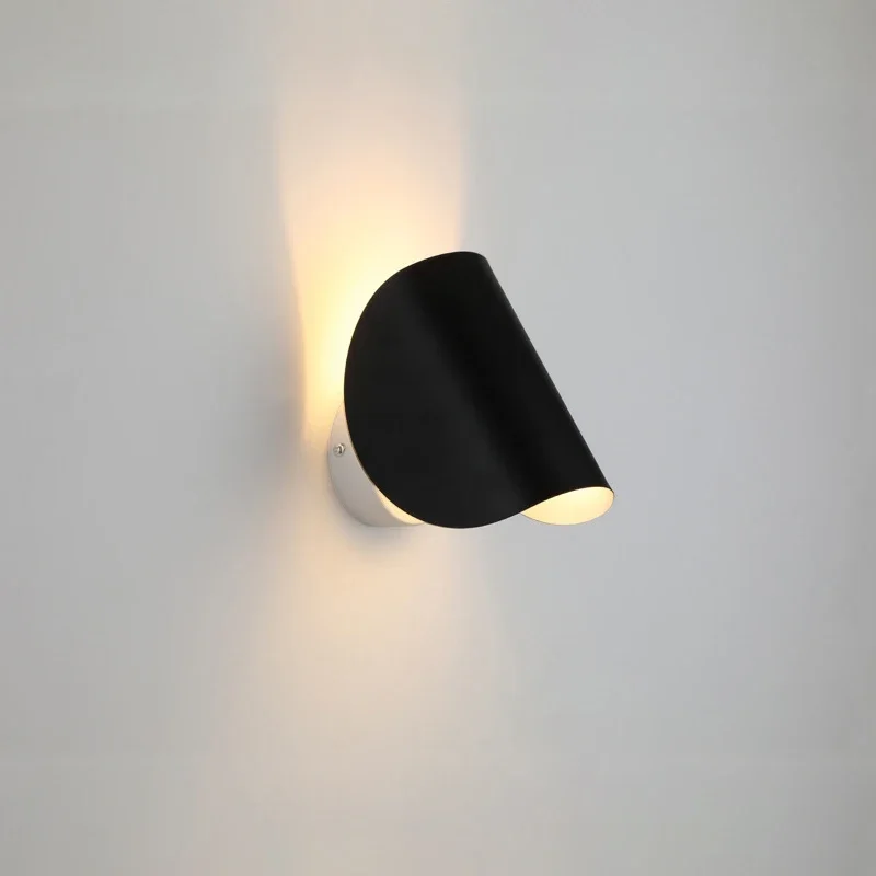 

Modern LED Wall Lamp Nordic Rotating Wall Light Creative Living Room Bedroom Bedside Decor Sconce Lamps Fixtures AC110-240V