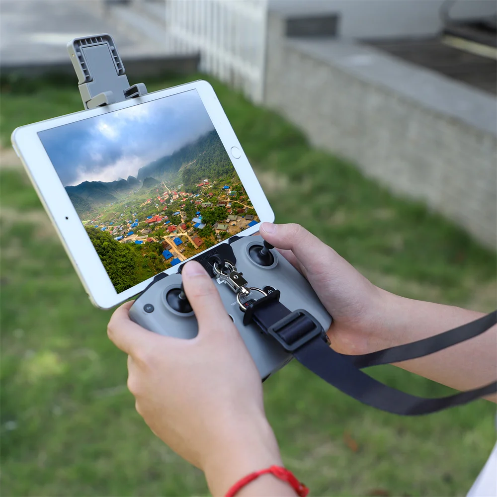 Sunnylife Drone Remote Control Tablet Extended Bracket Mount for DJI Flip/Air 3S/Mini 4 Pro RC N2 N3 N1 Tablet Clip Holder Strap