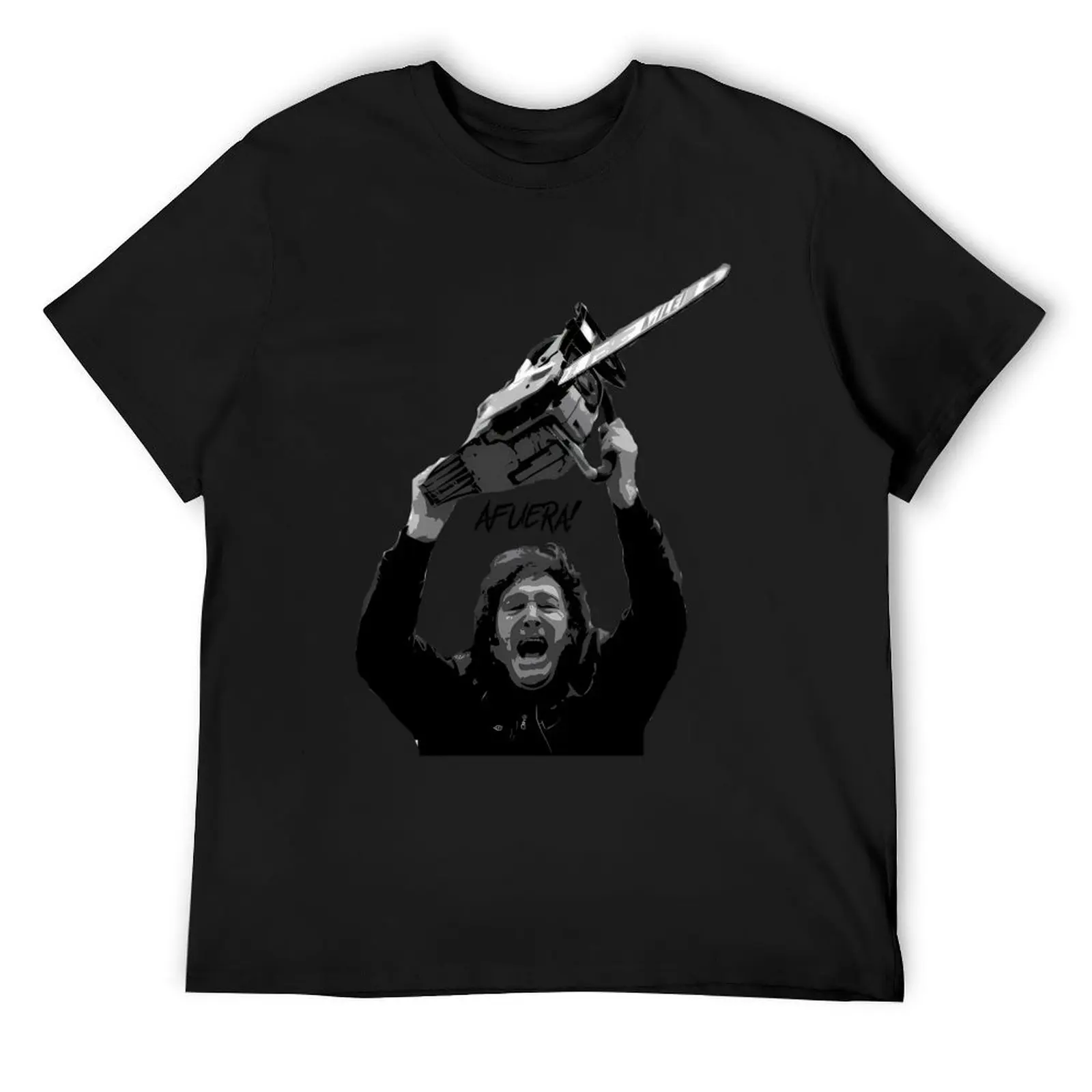 

Javier Milei T-Shirt Funny t-shirts oversizeds Blouse Men's cotton t-shirt