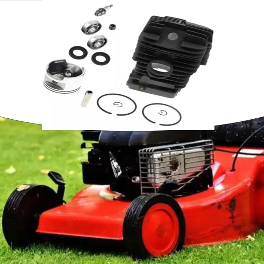 Forestry Saw Rebuild 46mm Chainsaw Cylinder Reliable Longevity Power Equipment Tool Part Long-lasting Components