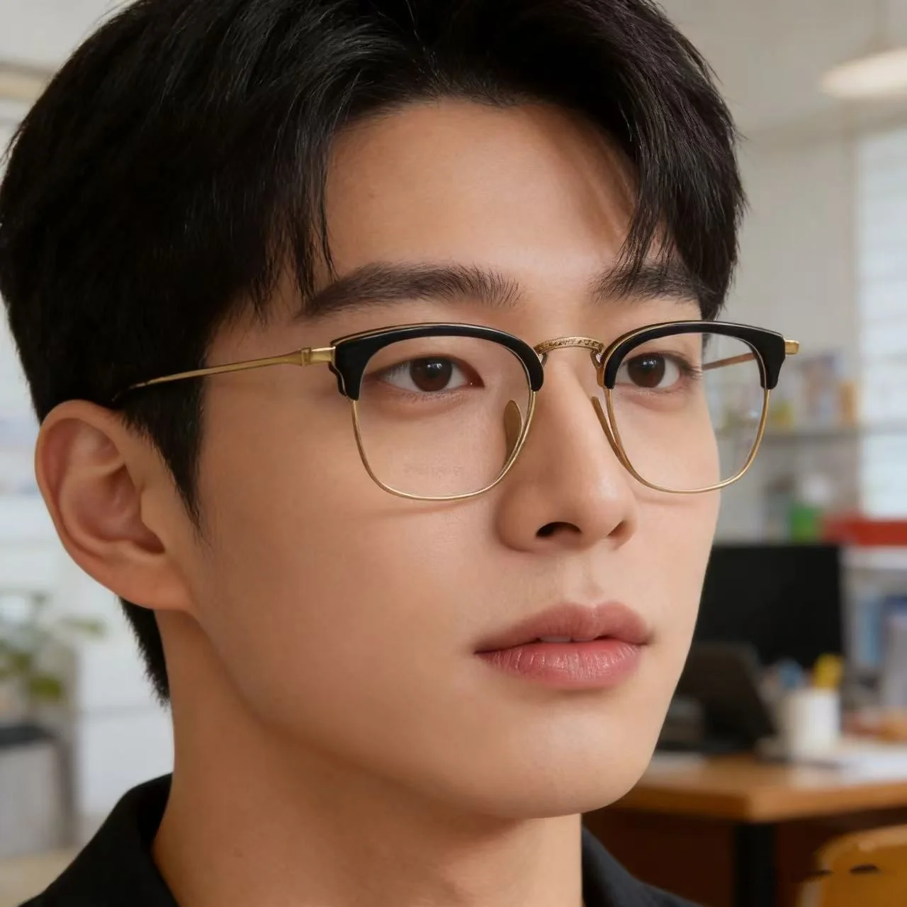 

Ultra-light Retro Pure Titanium Optical Glasses Frame Men's Fashion Eyeglasses Trend Man Prescription Eyewear