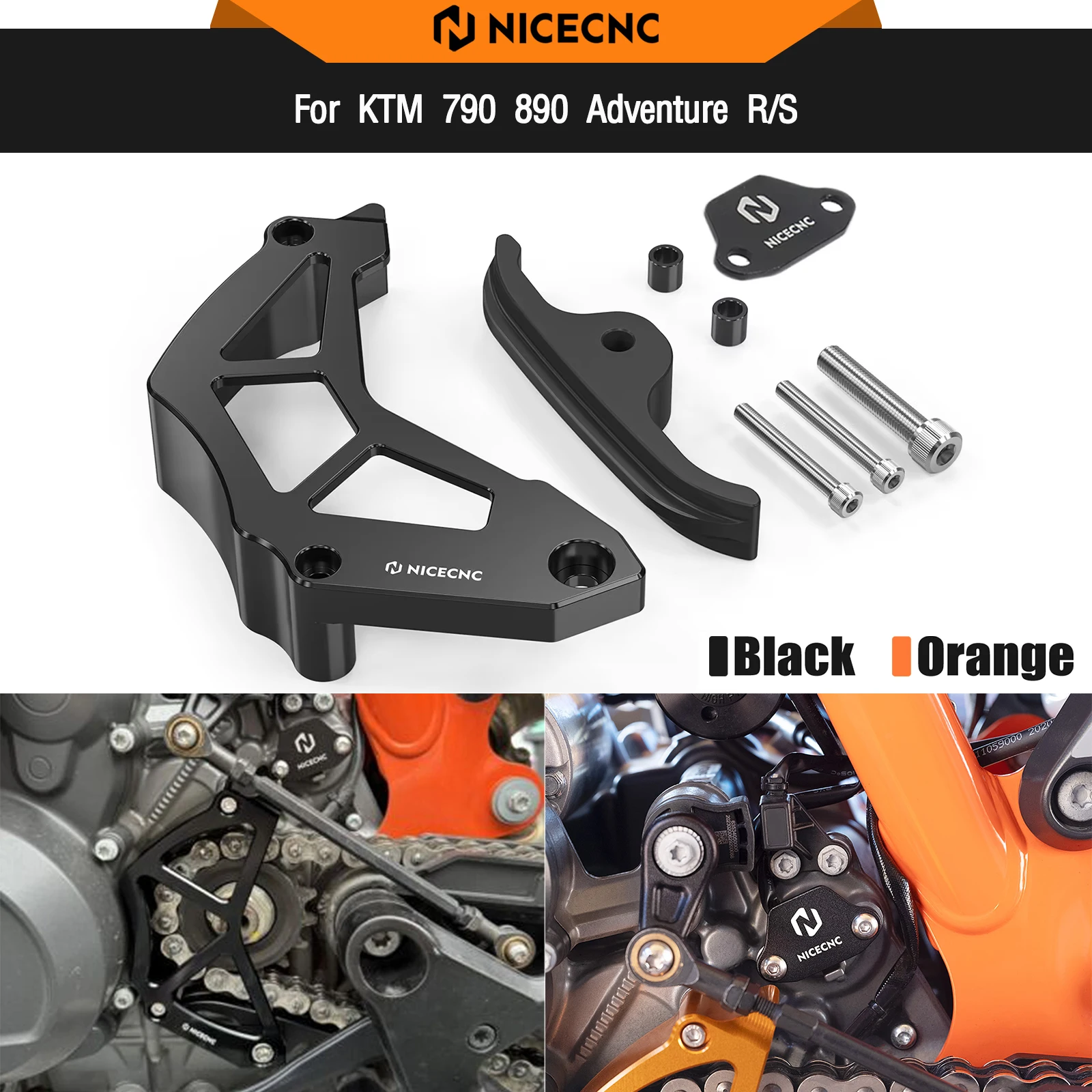 

For KTM 790 890 Adventure R S 2019-2023 Chain Sprocket Guard Sensor Cover 790 890 Duke 2018-2023 Husqvarna Norden901 2022-2023