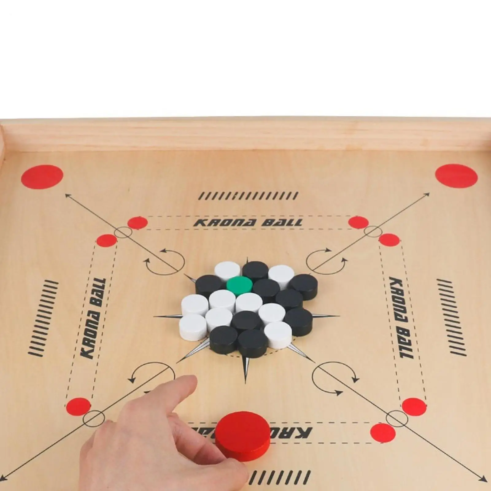 

Premium Board Set Wooden Tabletop Game Family Board Game Leisure Gift for Children and Beginners