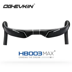 OG-EVKIN HB-003 AERO Carbon Fibre Handlebar 31.8MM 420/440/460MM Road Bike Bent Bar Carbon Road  Handle Bar Bicycle Parts Racing