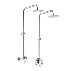Simple Single Function Shower Faucet Cold and Hot Rainfall Suitable for Public Places and Outdoors
