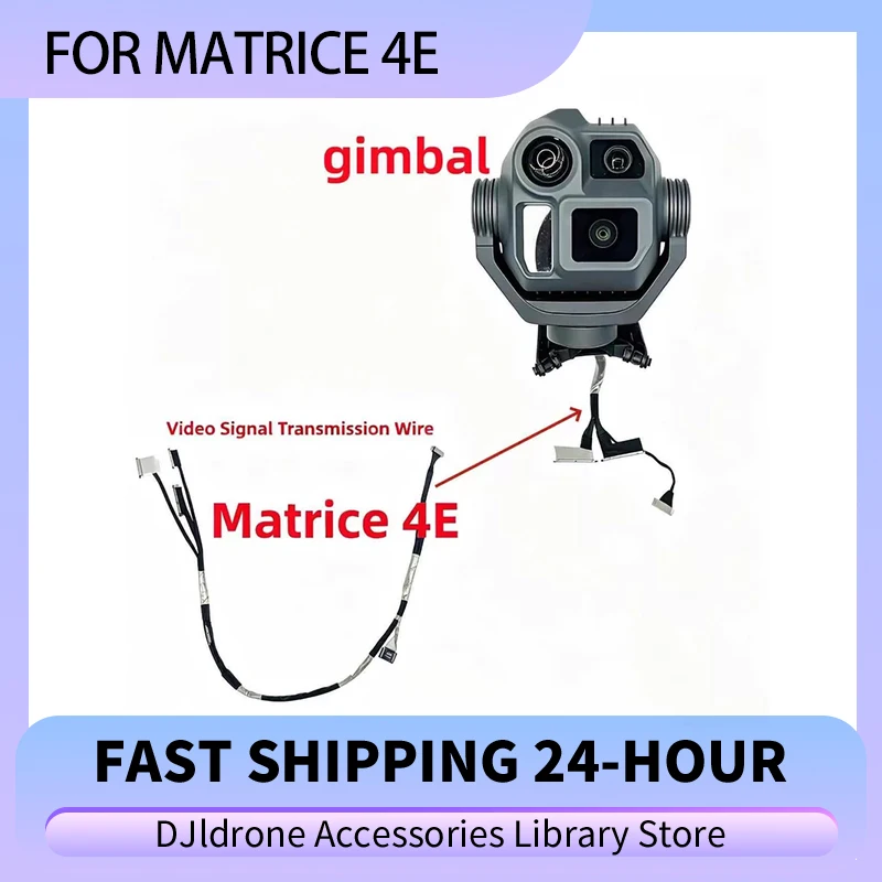 

Оригинальный сигнальный кабель для гимбал-стабилизатора Matrice 4E, запасные части для ремонта сигнального кабеля PTZ, аксессуары для Matrice 4E