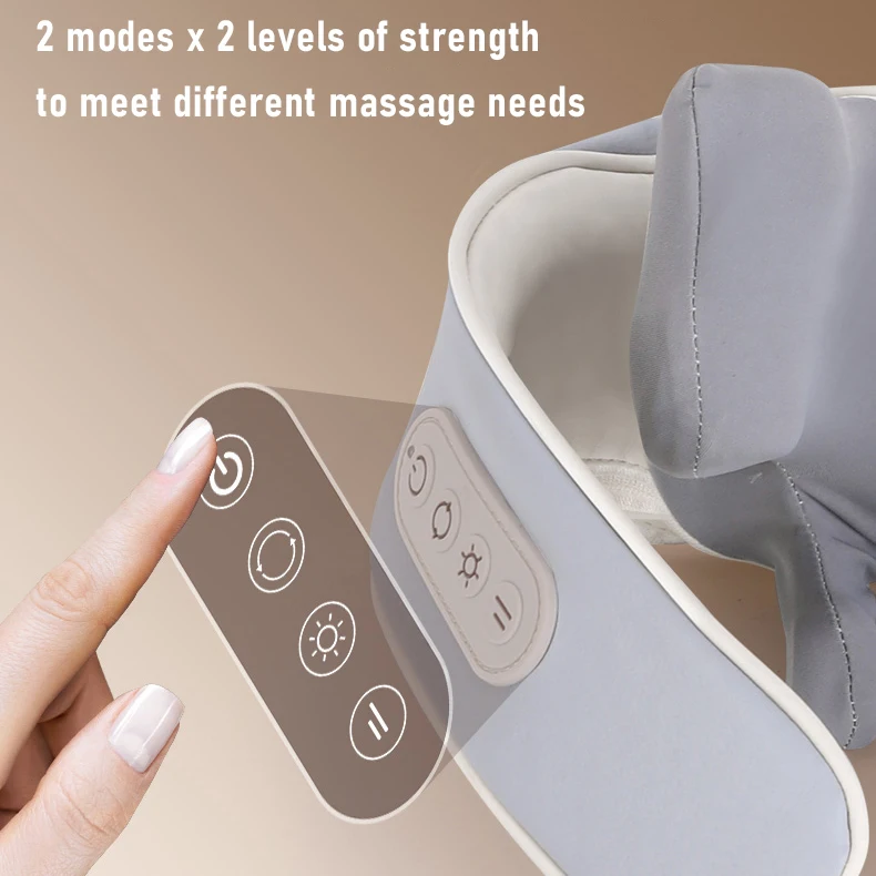 2023 New Products High quality electric neck shoulder massager belt of shiatsu and kneading function with heat