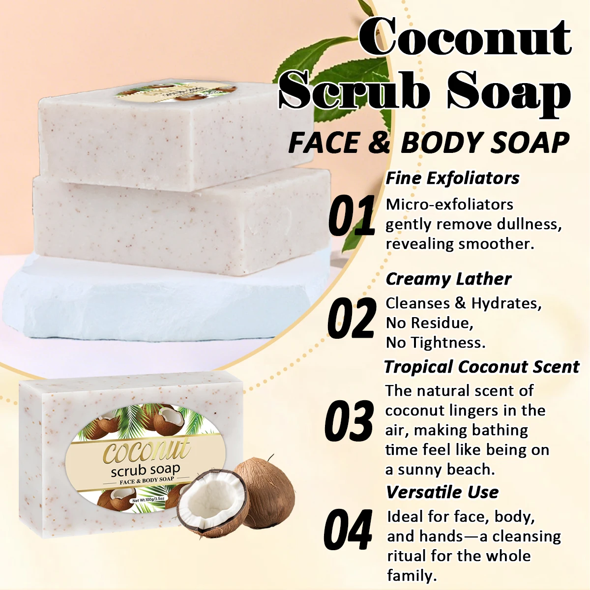 สบู่ขัดผิวมะพร้าว สบู่ทำมือ สบ - Soap Making Olive Oil บทวิจารณ์และราคา