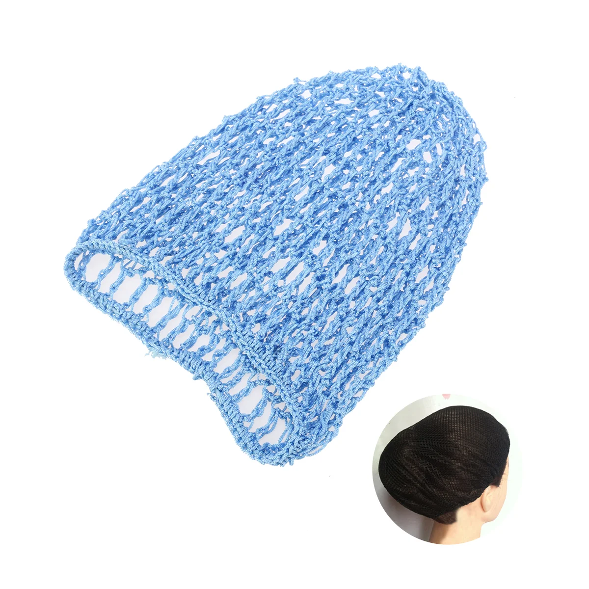 

Hair Net Bands Cover Cleansing Foam Rayon Bathing Network for Sleeping Profession Snood