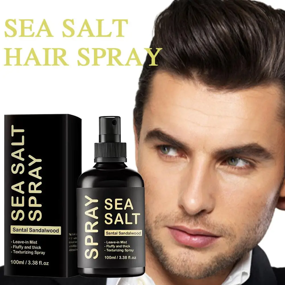 Long-Lasting Sea Salt Hair Spray, Volumizing Texturizing Spray for Thickening & Fluffy Hairstyle \ Hair Spray For Perfect Looks