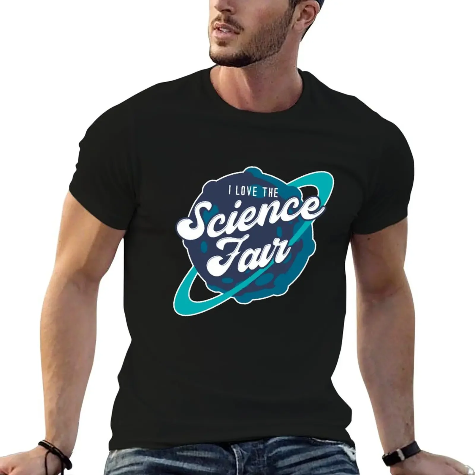 I Love The Science Fair (v1) T-Shirt blacks tops boys whites basketball graphic tees mens fashion