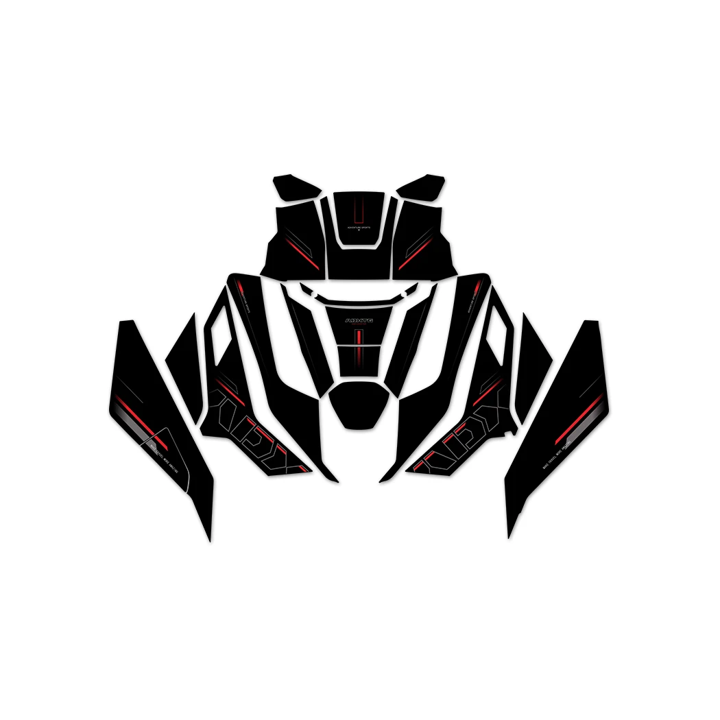 For SYM ADX TG 400 2025 Motorcycle Anti-Slip Tank Sticker - Secure Grip, Protect Paint, Custom Fit