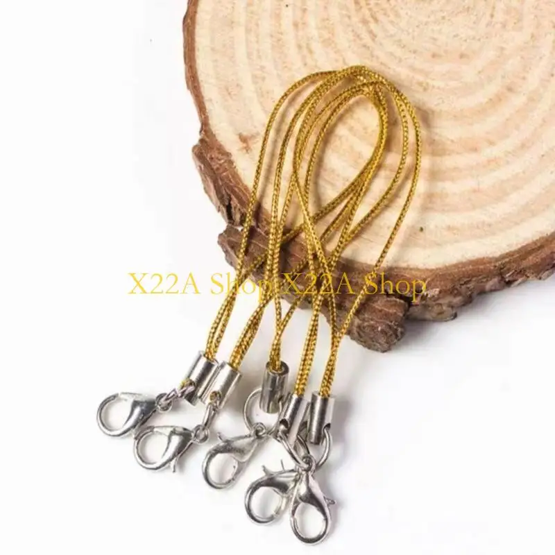 Unique Stylish Wrist Lanyard Carabiner DIY Phone Lanyard Perfect Phone Accessories