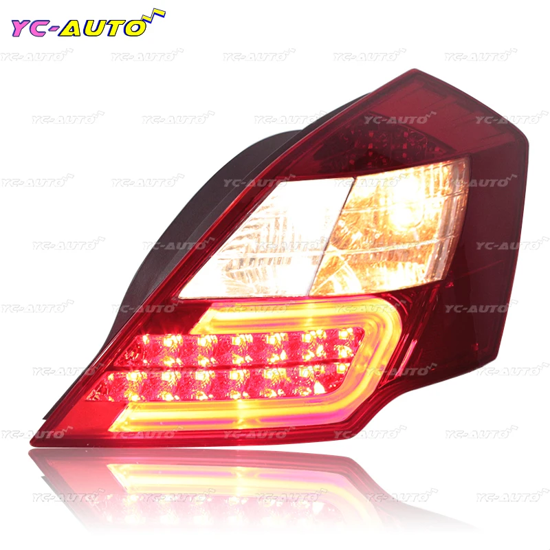 For Geely Emgrand EC7 EC718 2013 Car Rear Tail Light Tail BrakeLamp Turn Sinal Light With Bulbs Accessories